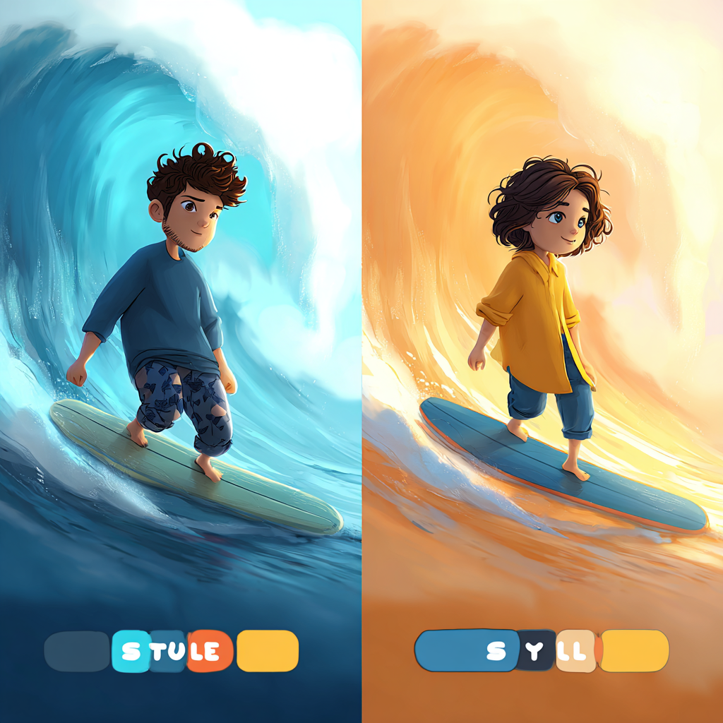Surf Scout characters
